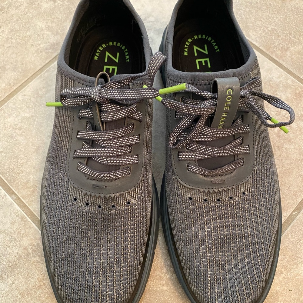 Cole Haan Men's size 9.5 ZeroGrand Water Resistant shoes NEW